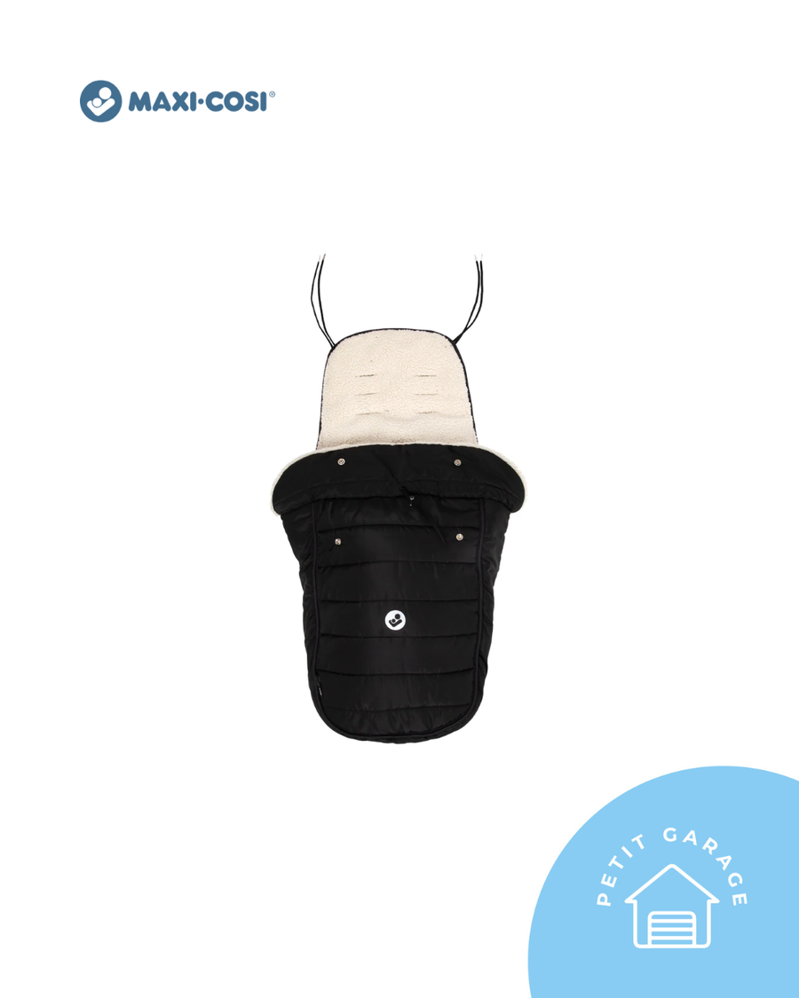 Saco coche modelo Foot Muff color negro. Marca Maxi Cosi (#PG5871)