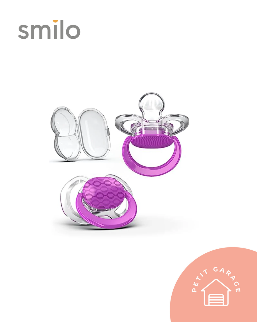 Pack de 2 chupetes. Marca Smilo (#PG5504)