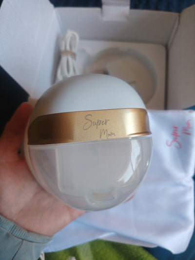 Extractor de leche eléctrico simple modelo Gold. Marca Super Mom (#PG5901)