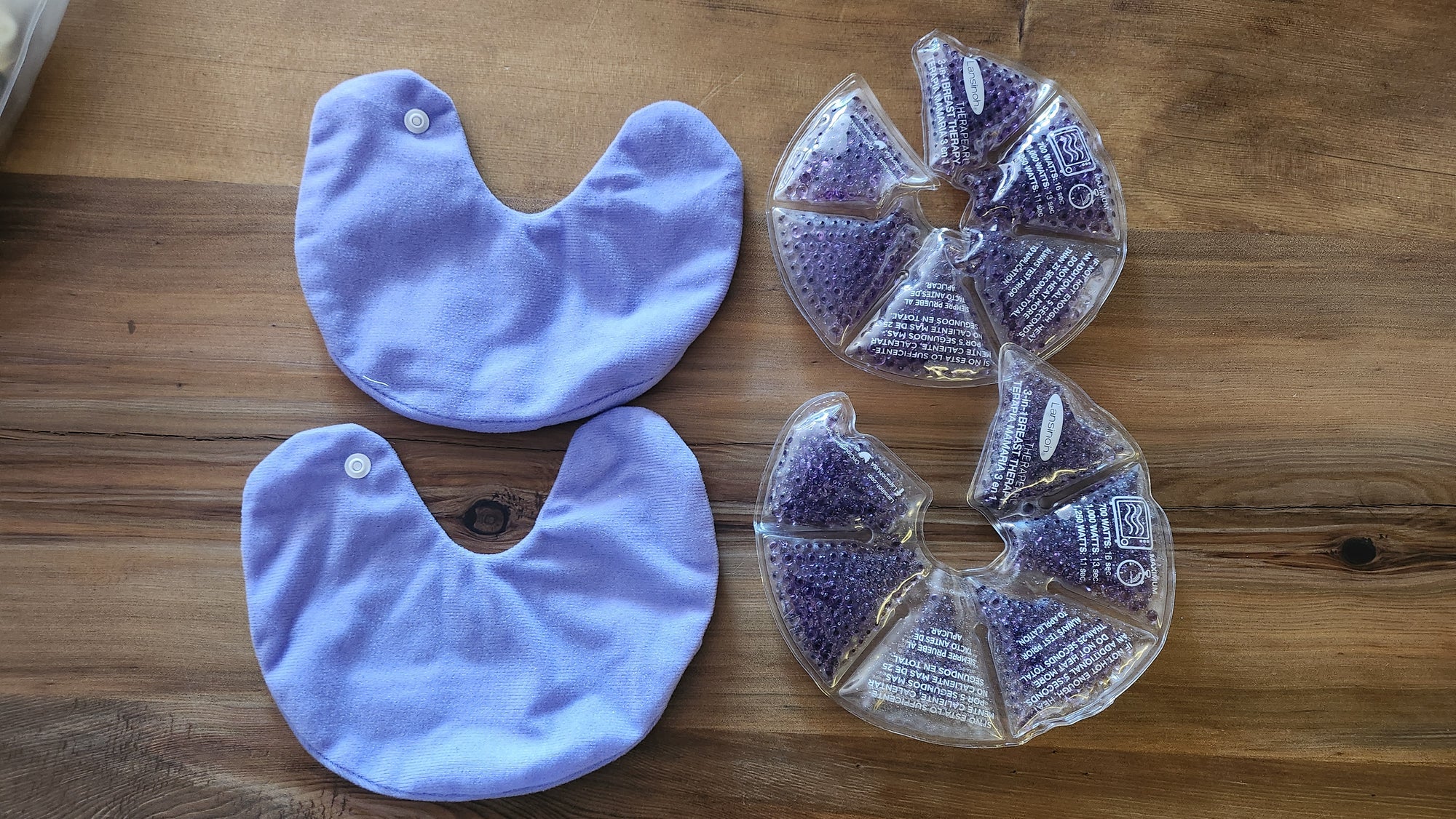 (#PG4239) Bolsas esterilizadoras + Amapolas protectoras + Pads de gel + Recolector de leche. Marca Dr Brown, Medela, Lansinoh y Haakaa