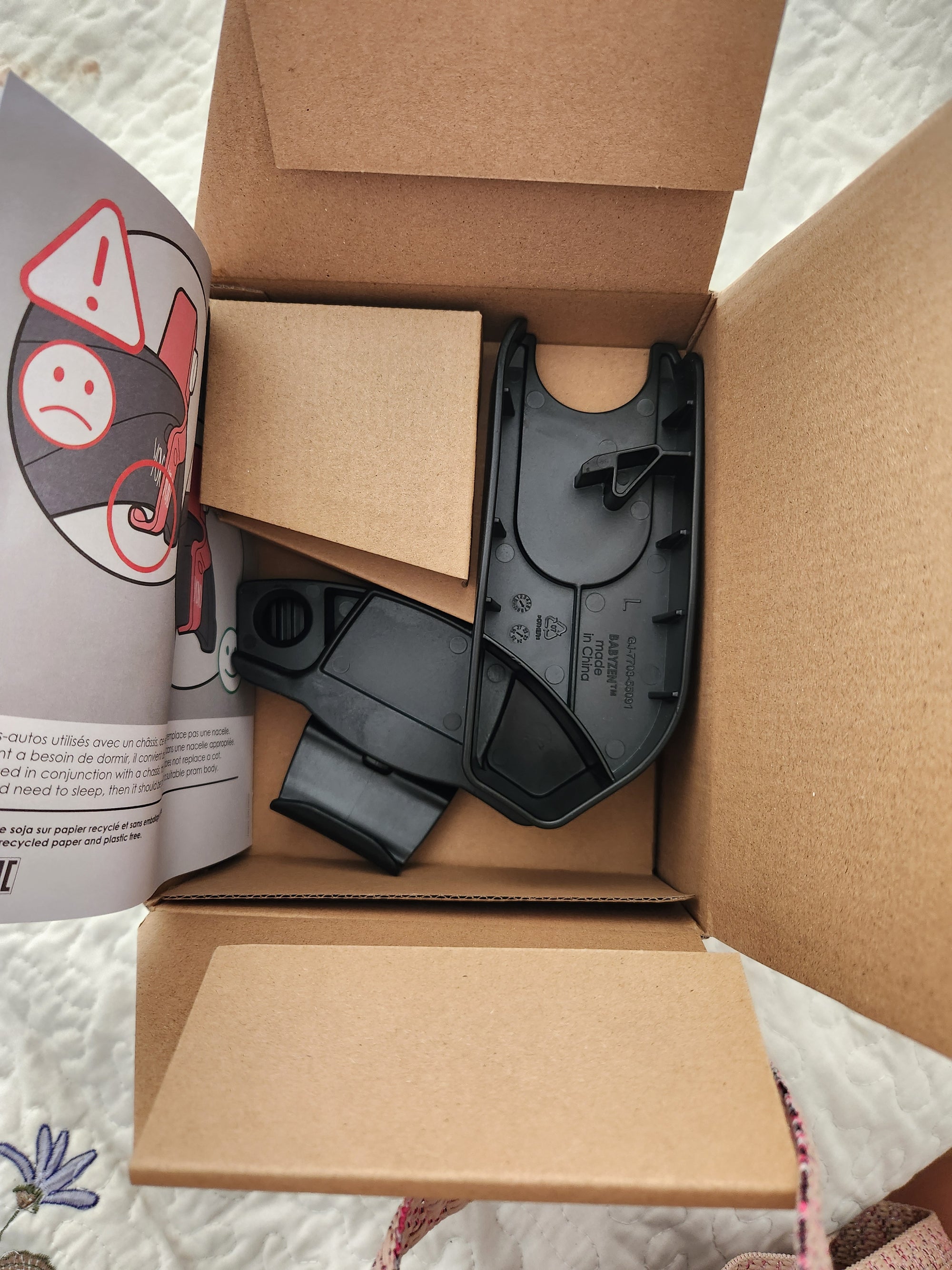 (#PG4284) Adaptadores silla nido Cybex y coche Yoyo. Marca Yoyo