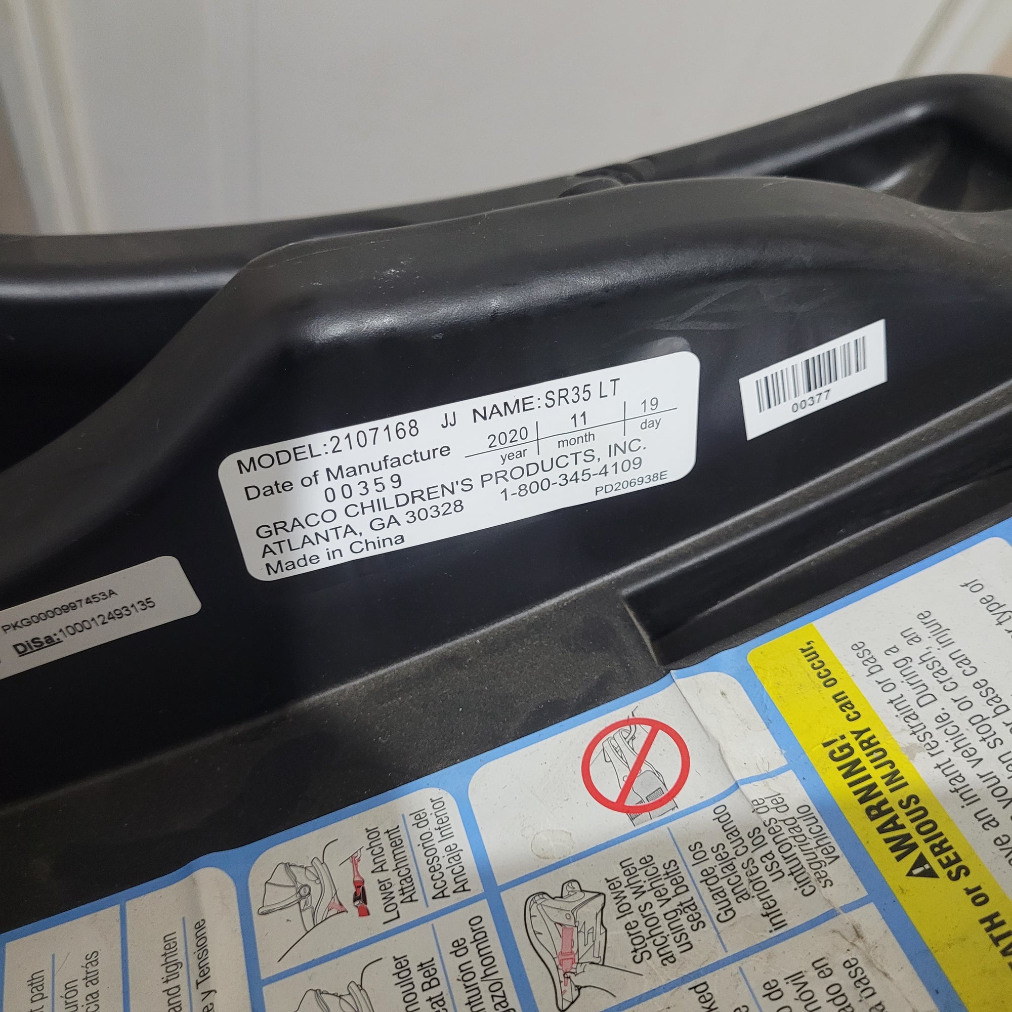 (#PG4417) Coche Travel System modelo Modes Basix. Marca Graco