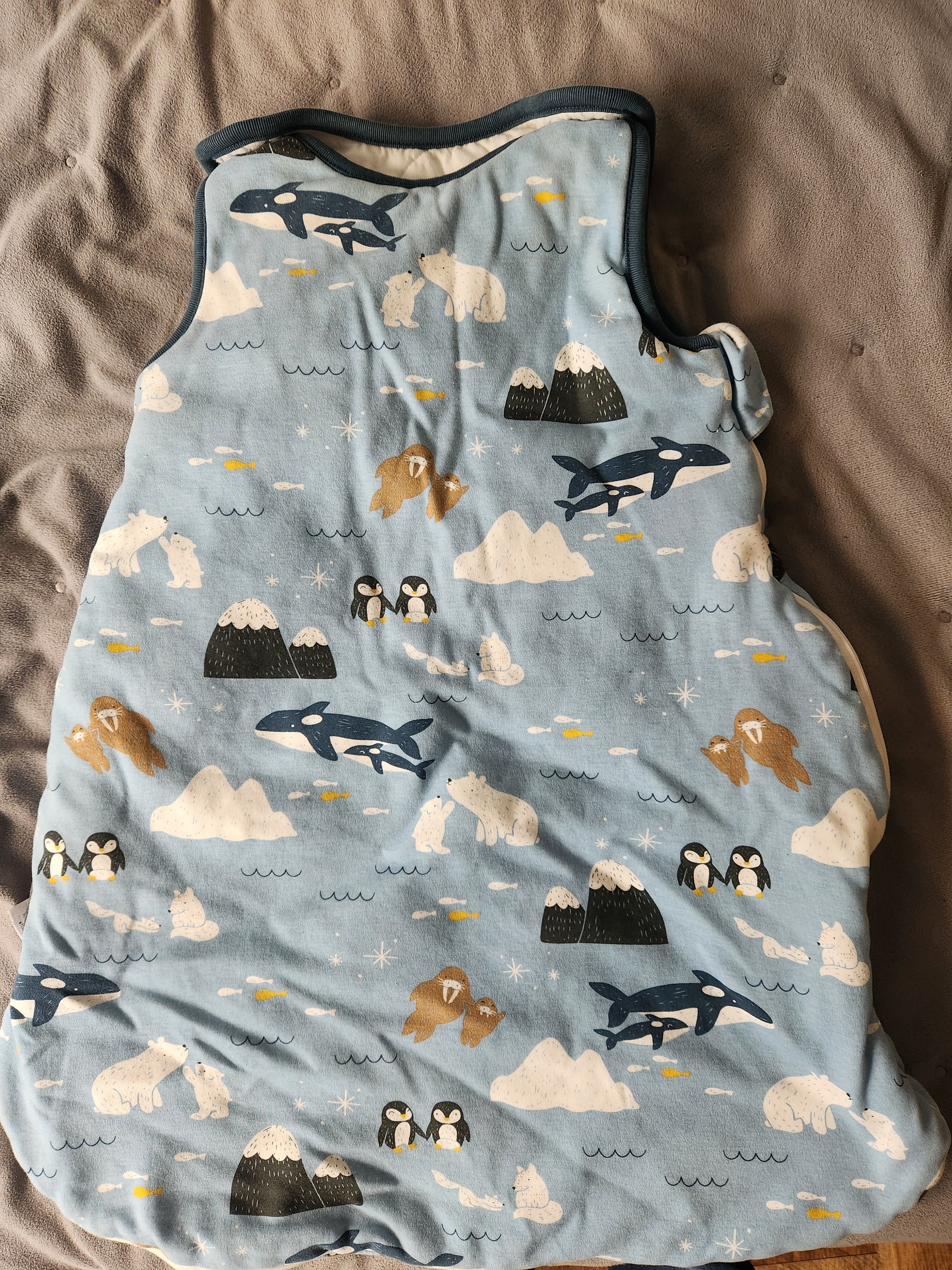 (#PG4711) Saquito de dormir modelo Gotas. Marca Tu Saquito