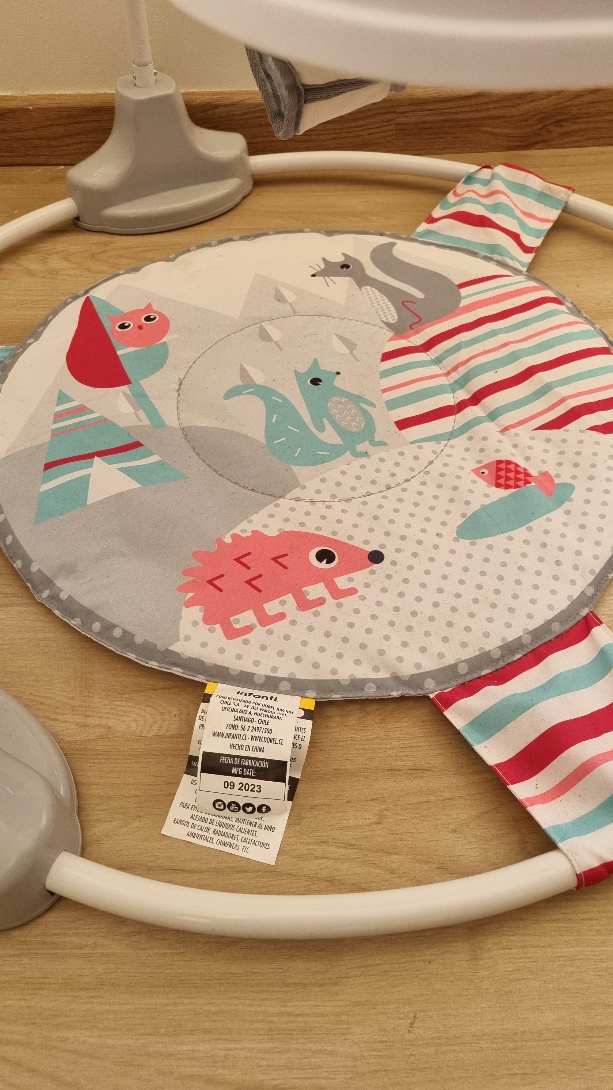 (#PG5082) Centro de actividades modelo Forest Orange. Marca Infanti