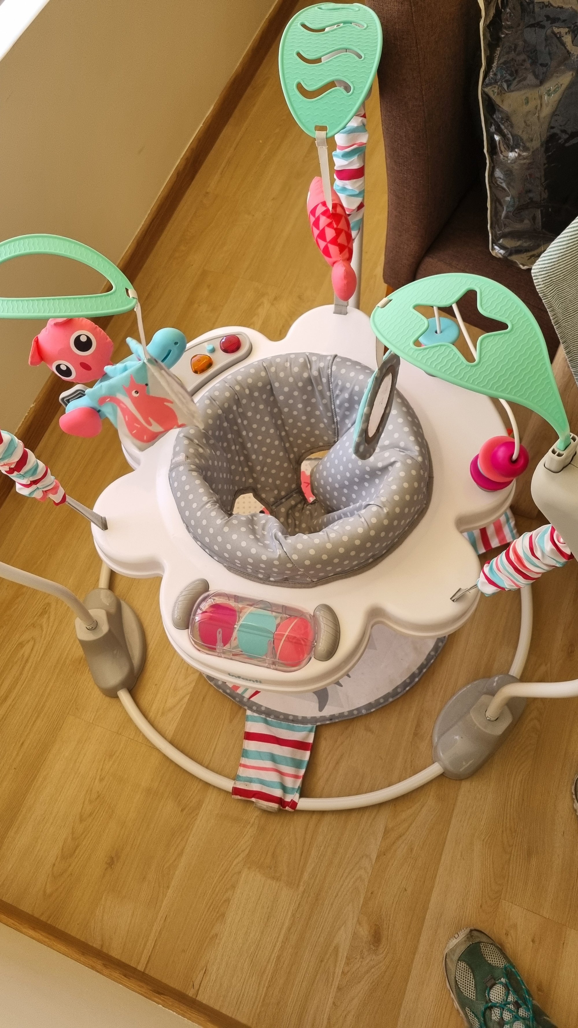 (#PG5082) Centro de actividades modelo Forest Orange. Marca Infanti