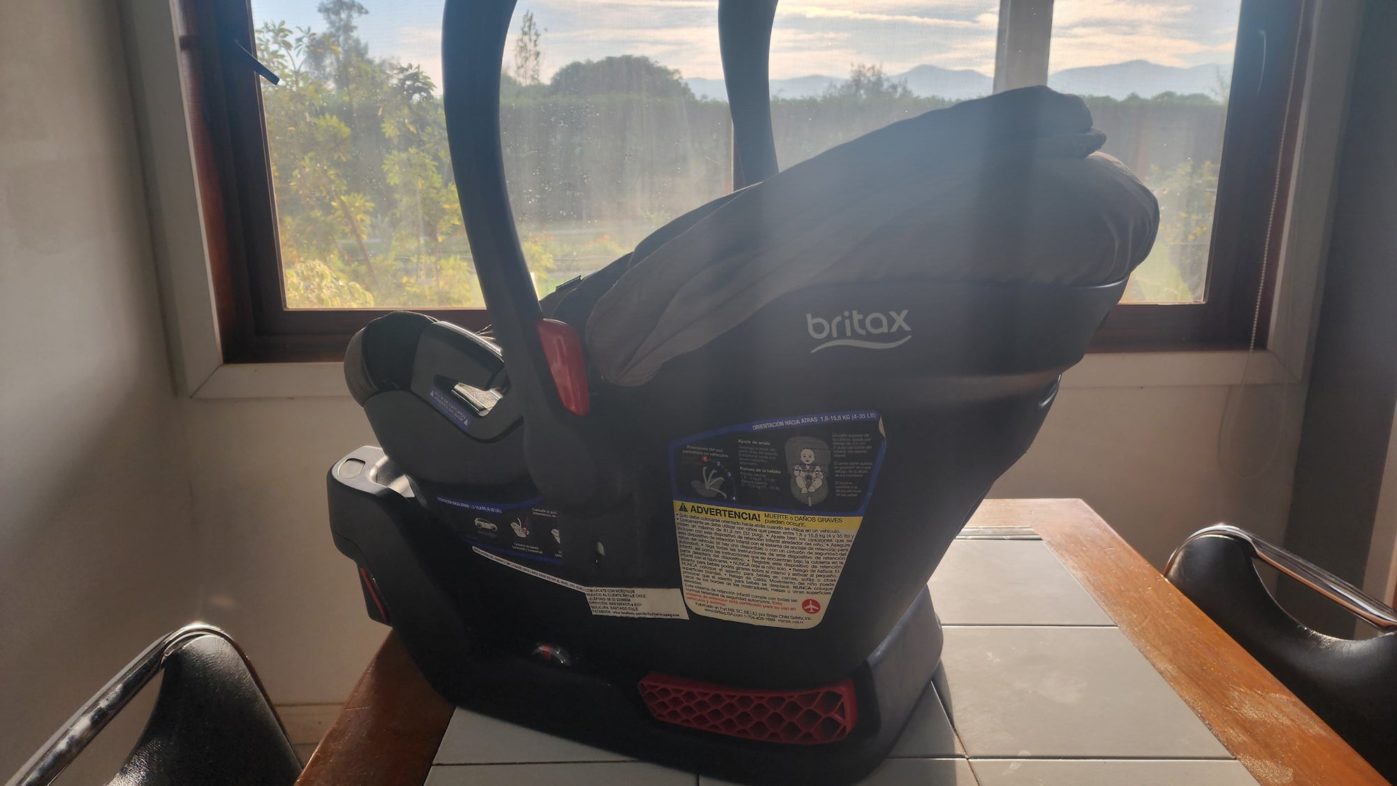 (#PG4831) Silla de auto modelo B-Safe 35. Marca Britax