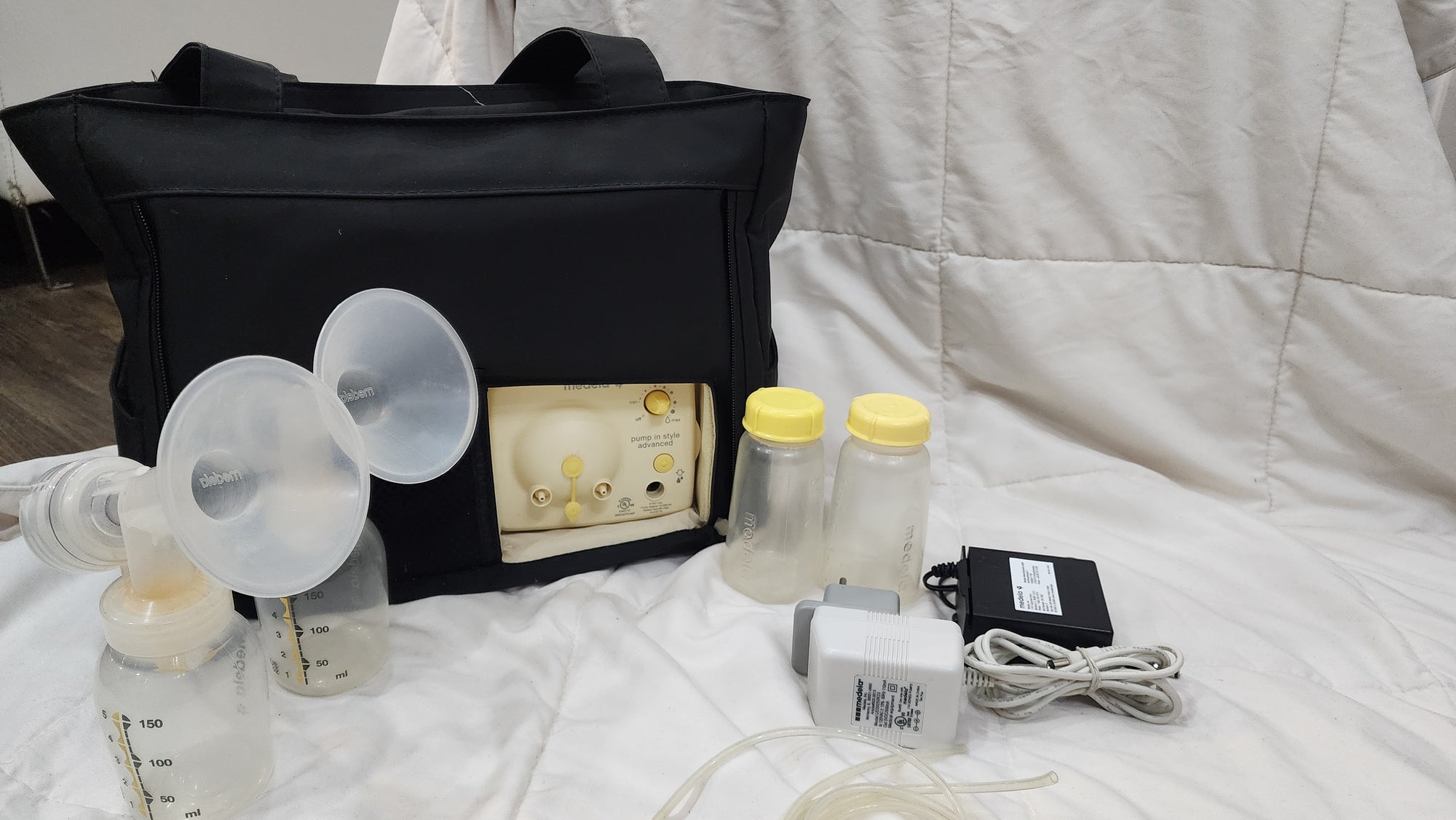 (#PG4823) Extractor de leche doble eléctrico modelo Pump in Style Advanced. Marca Medela