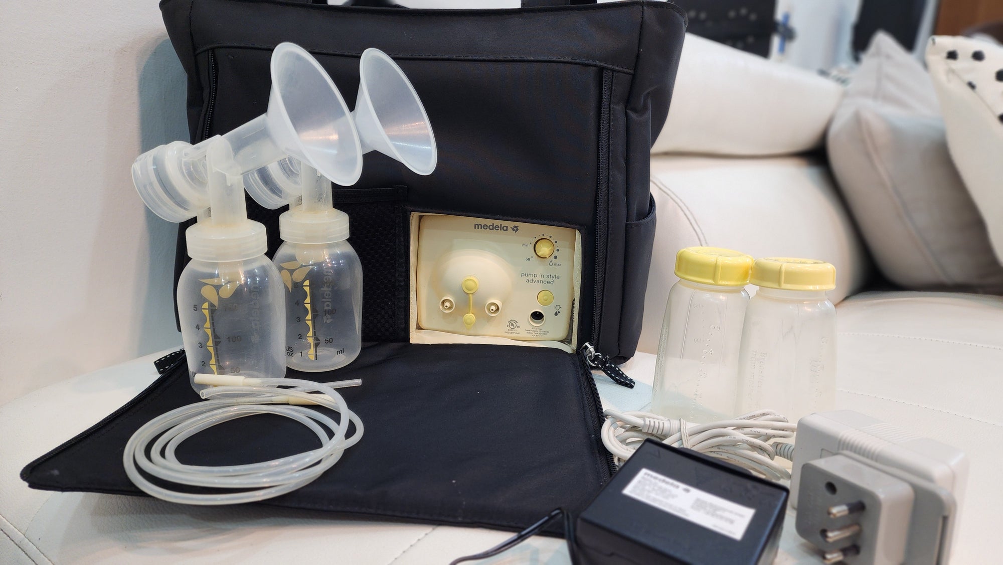 (#PG4823) Extractor de leche doble eléctrico modelo Pump in Style Advanced. Marca Medela