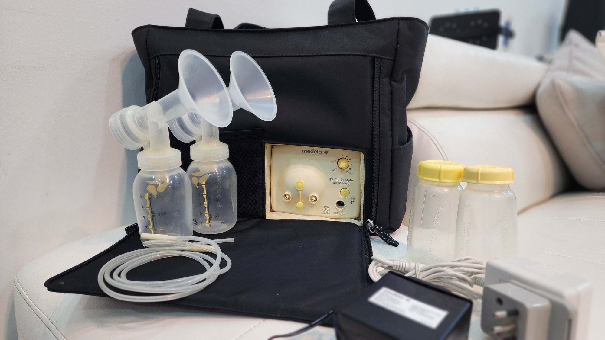 (#PG4823) Extractor de leche doble eléctrico modelo Pump in Style Advanced. Marca Medela