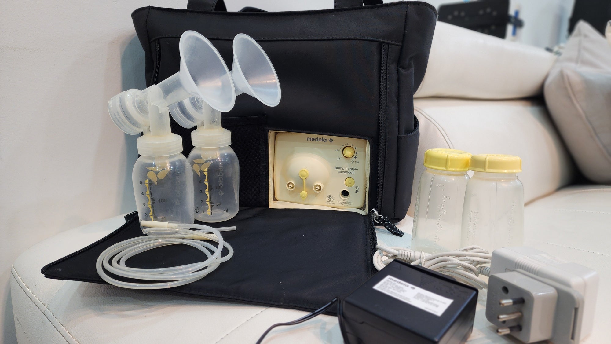 (#PG4823) Extractor de leche doble eléctrico modelo Pump in Style Advanced. Marca Medela