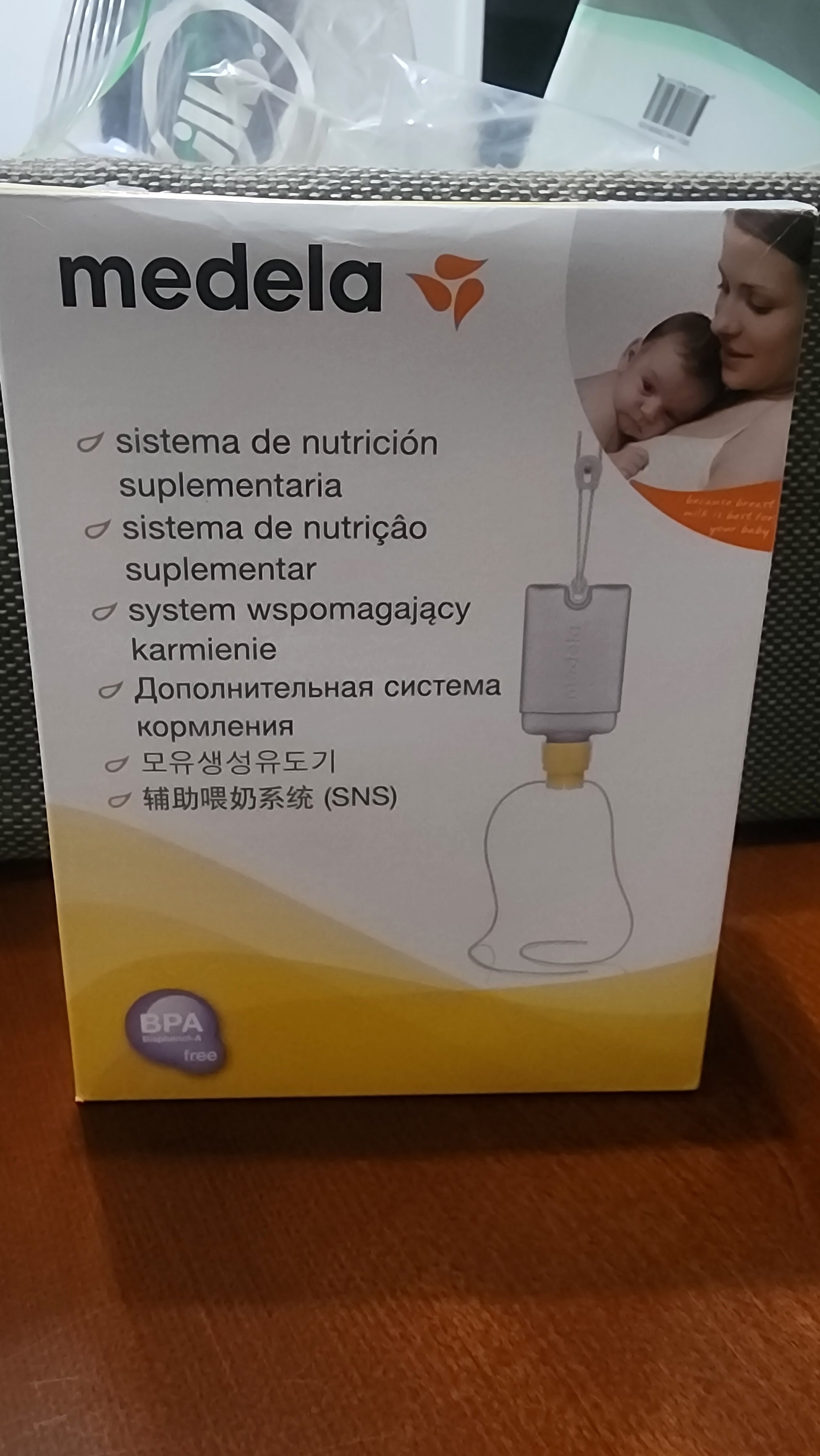 (#PG4840) Relactador de leche materna. Marca Medela