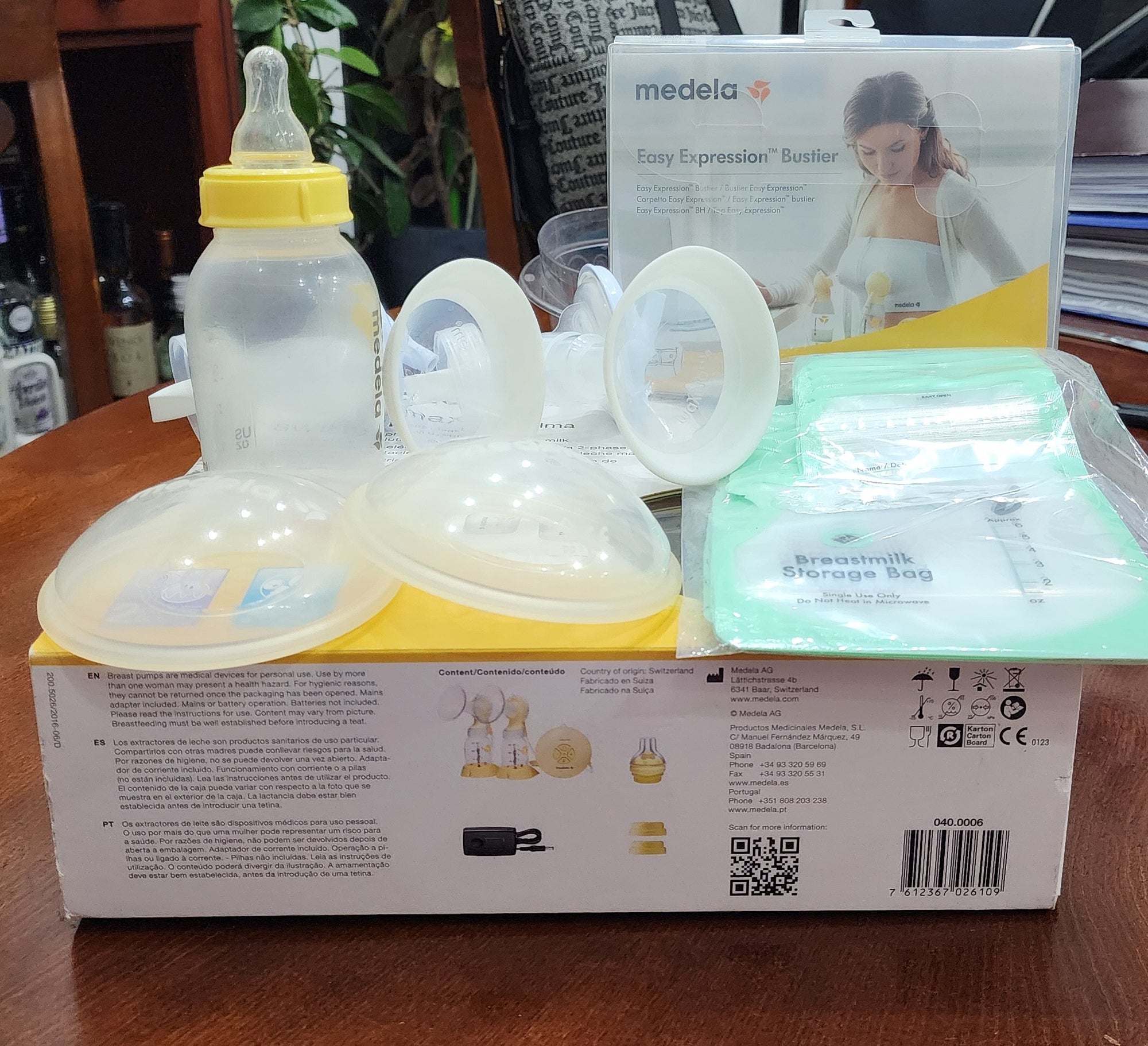 (#PG4894) Extractor de leche doble eléctrico modelo Swing Maxi. Marca Medela