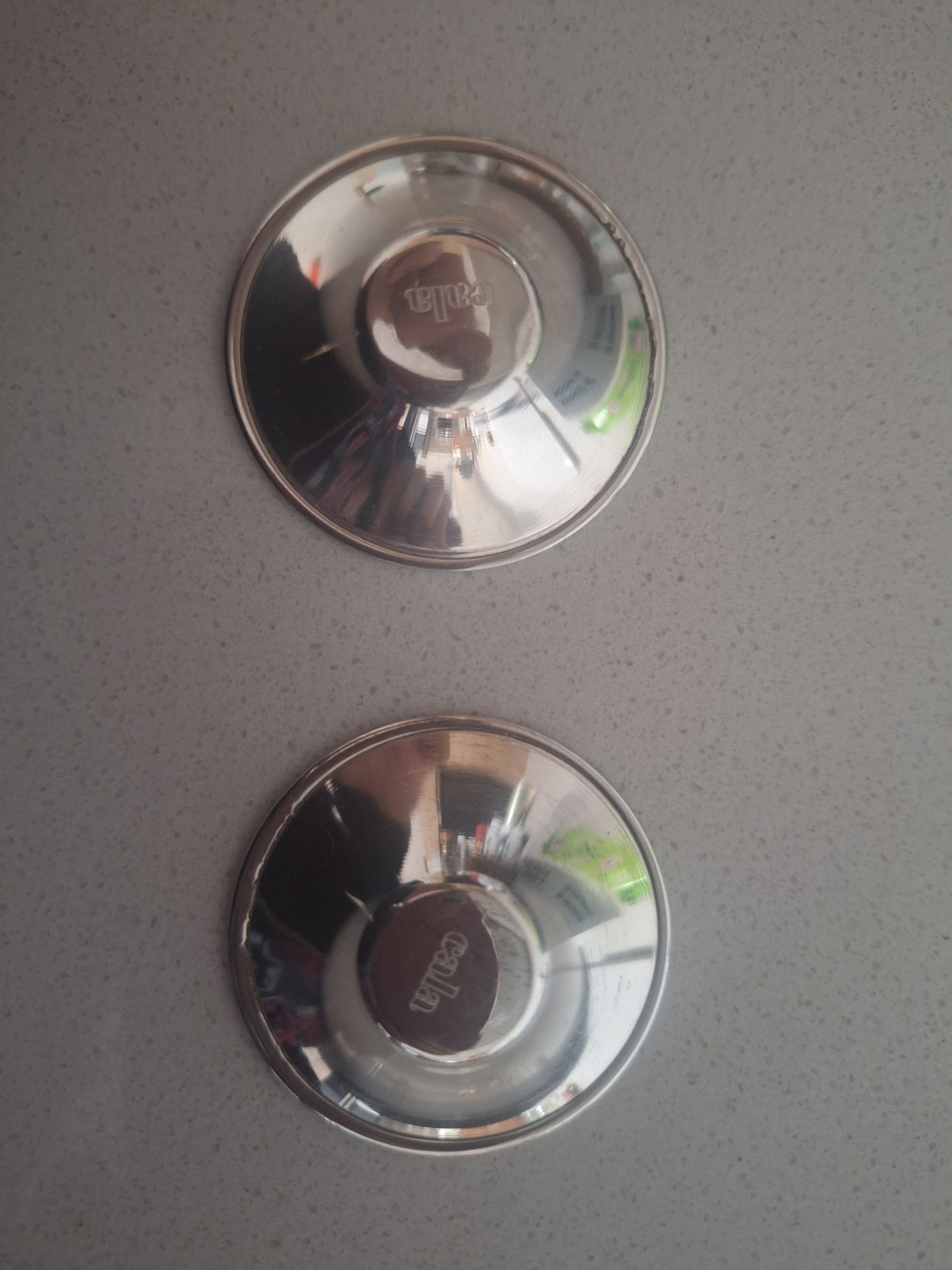 (#PG4981) Copitas de plata. Marca Cala