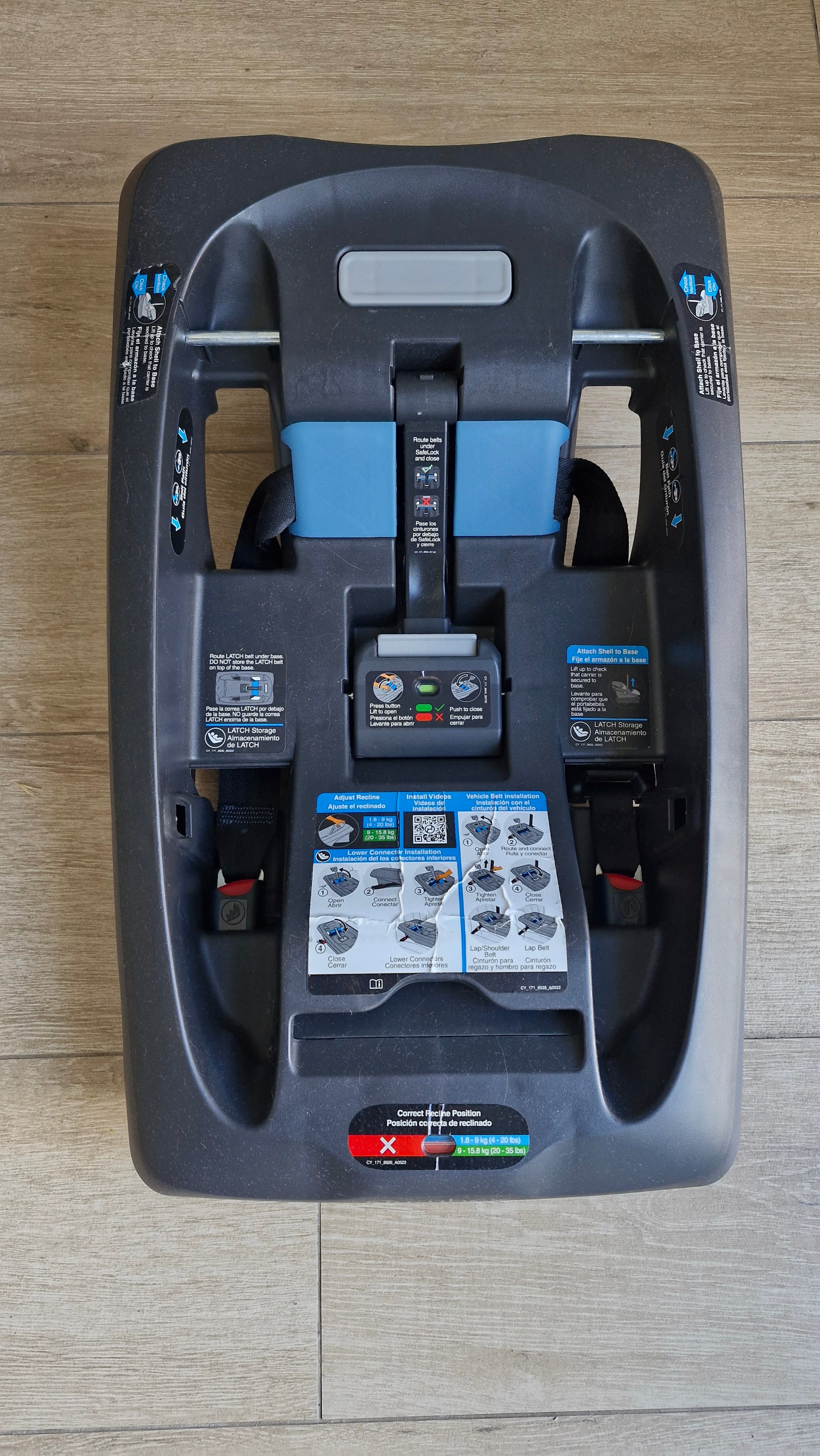 (#PG5446) Silla nido de auto modelo Aton G + Base. Marca Cybex