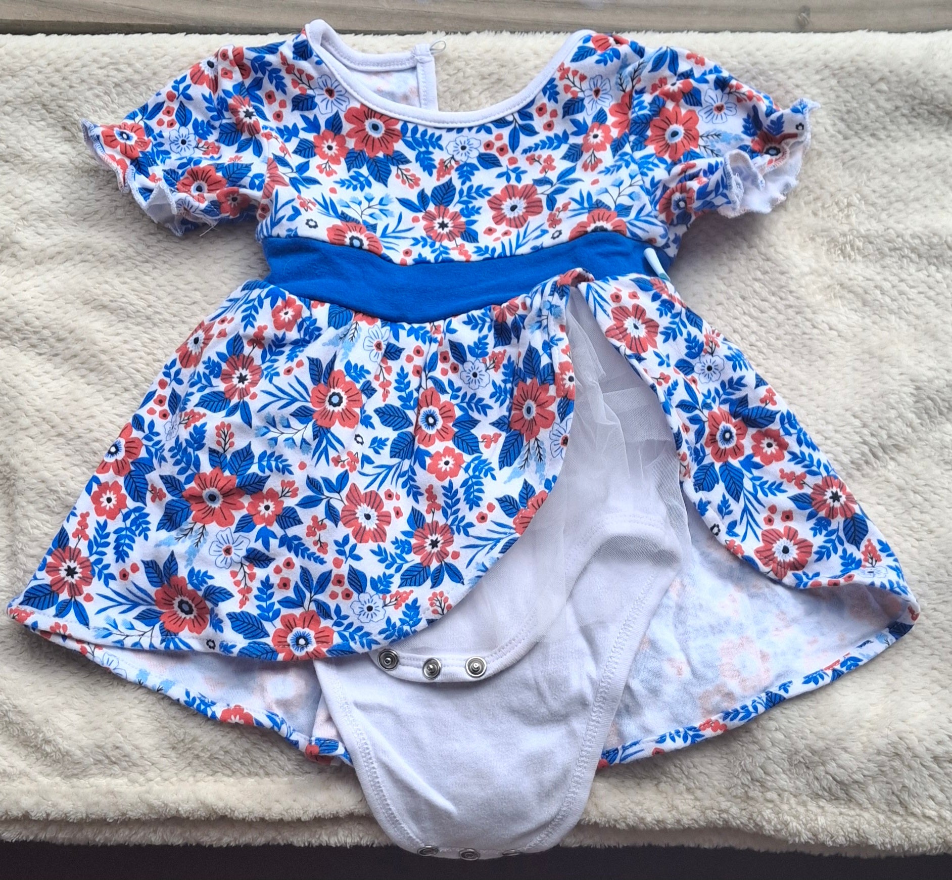 (#PG5158) 2 bodys/vestidos fiestas patrias . Marca Bambino