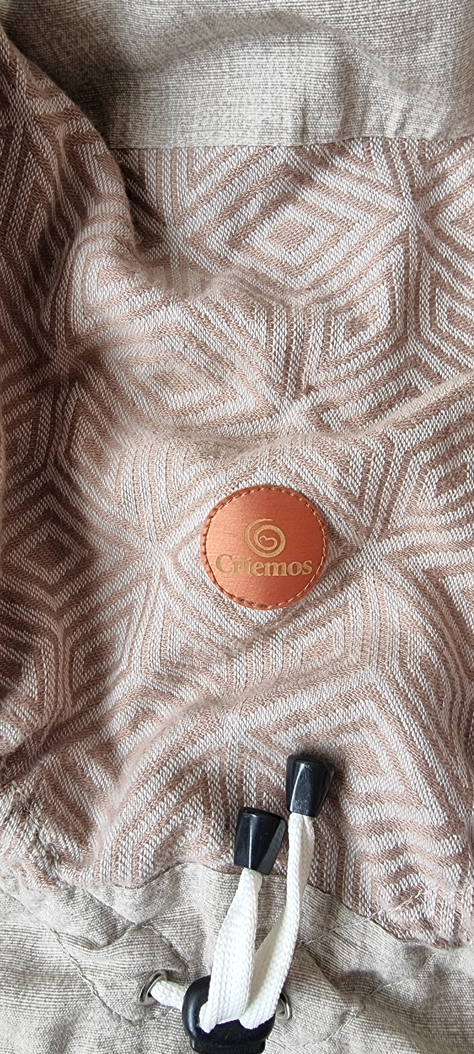 (#PG5226) Mochila de porteo modelo Ergo Premium Etapa 1. Marca Criemos