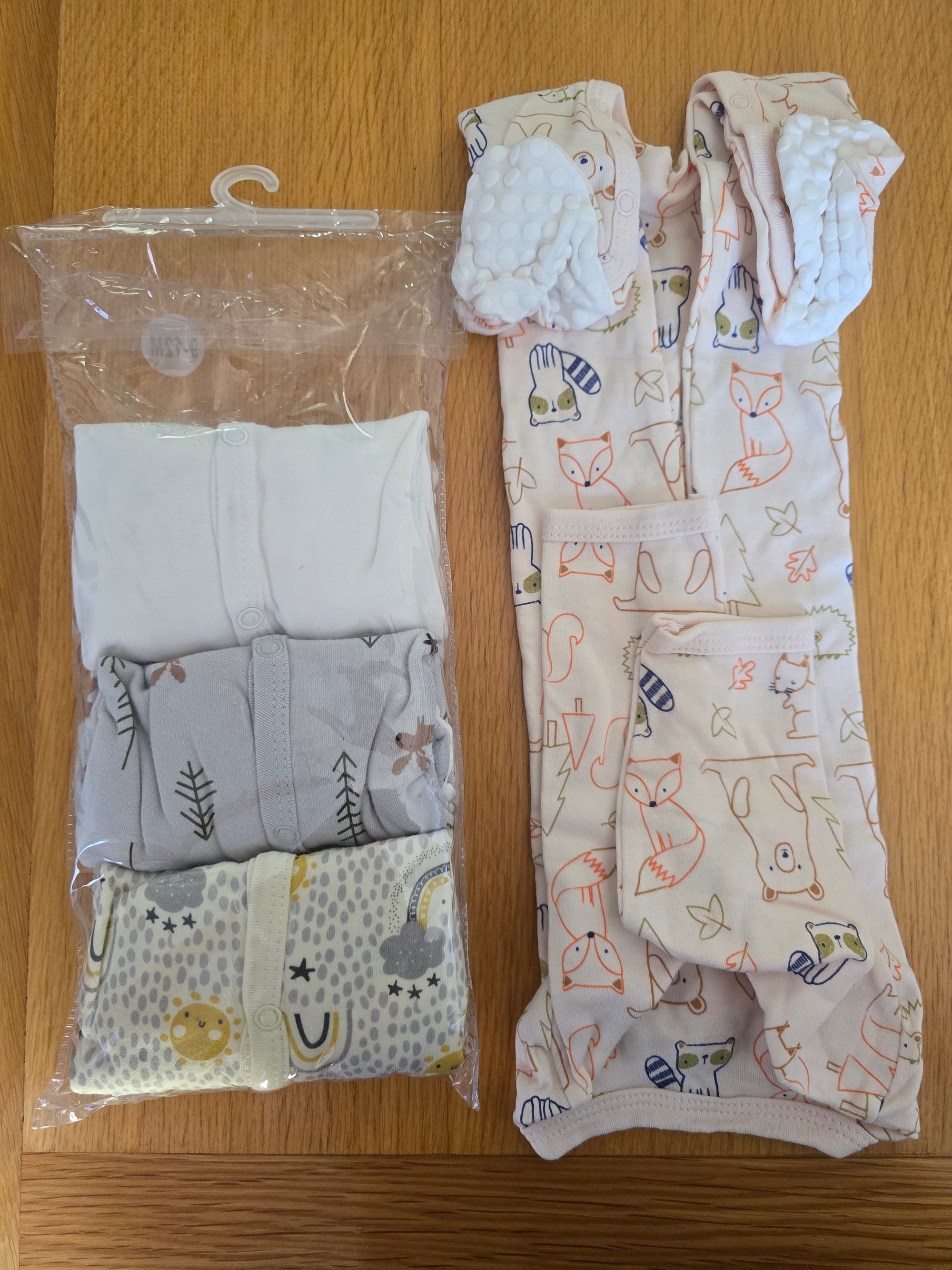 (#PG5439) Pack 4 pijamas + Audífonos protectores de ruido. Marca Bebesit