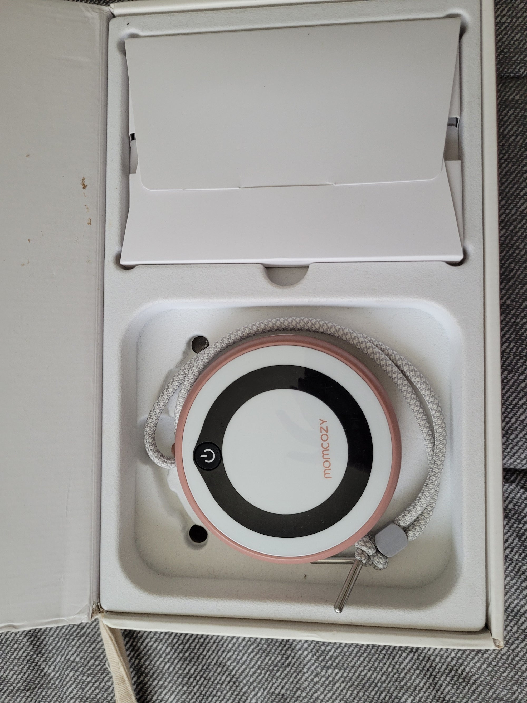 Extractor de leche eléctrico doble portátil, modelo V1 pro. Marca Momcozy (#PG5562)