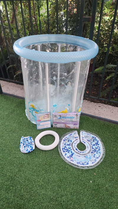 Piscina de bebé Swimava, modelo azul. Marca Swimava (#PG5741)