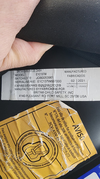 Silla de auto Emblem. Marca Britax (#PG5733)