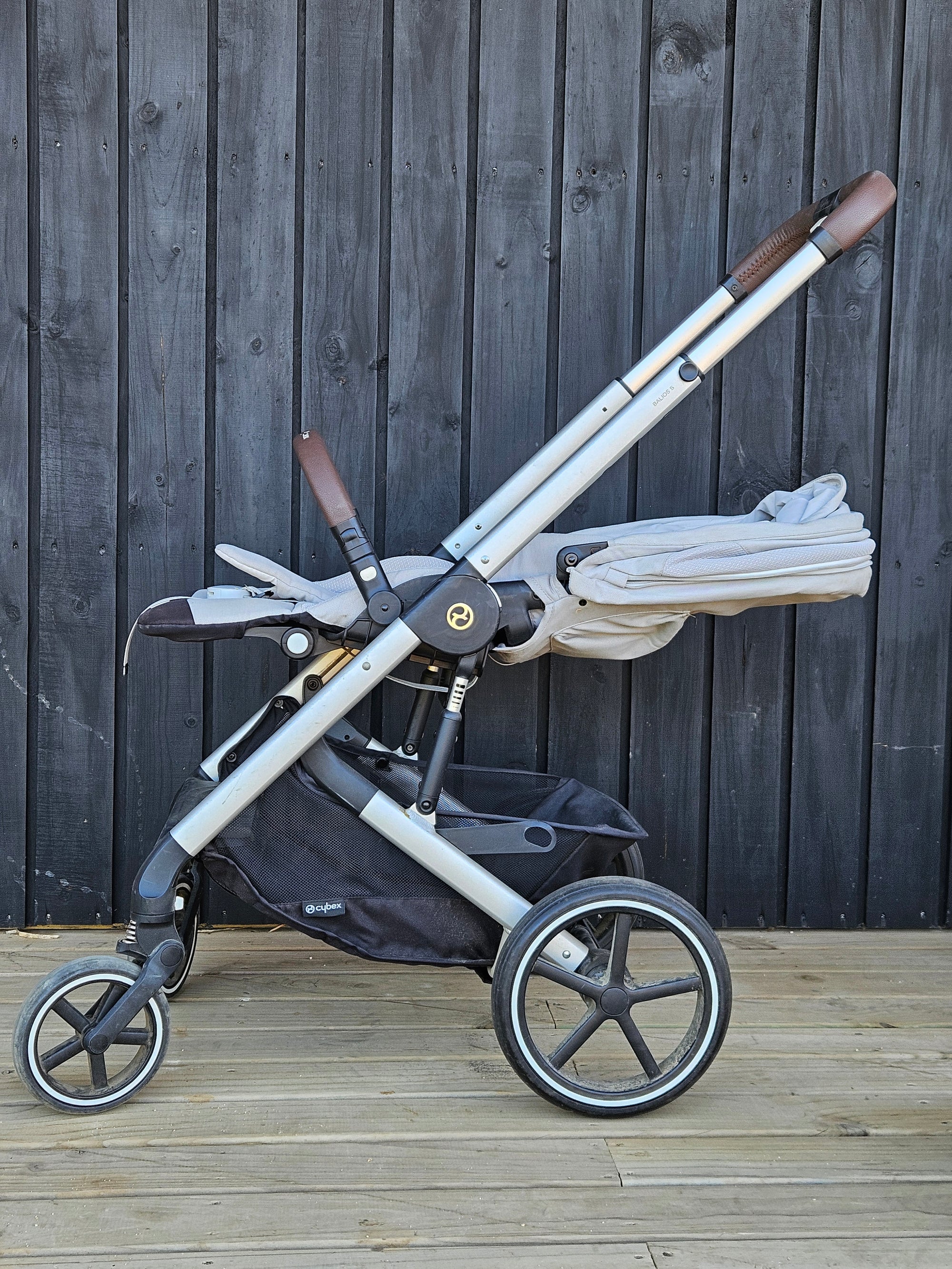 Travel system Balios S Lux Lava Grey. Marca Cybex (#PG5770)