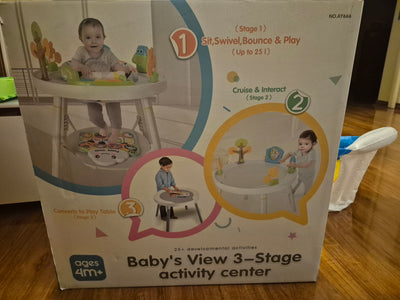 Centro de actividades modelo Hop 3 en 1. Marca Kidscool (#PG5946)