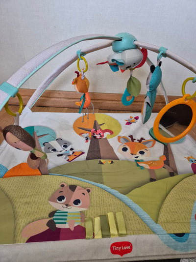 Gimnasio modelo Into The Forest Gymini Deluxe. Marca Tiny Love (#PG5937)