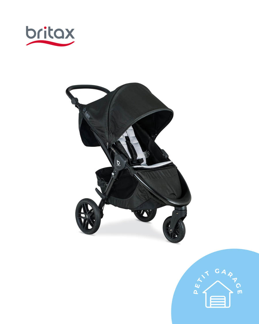 Coche de paseo modelo B-Free color negro. Marca Britax (#PG5827)