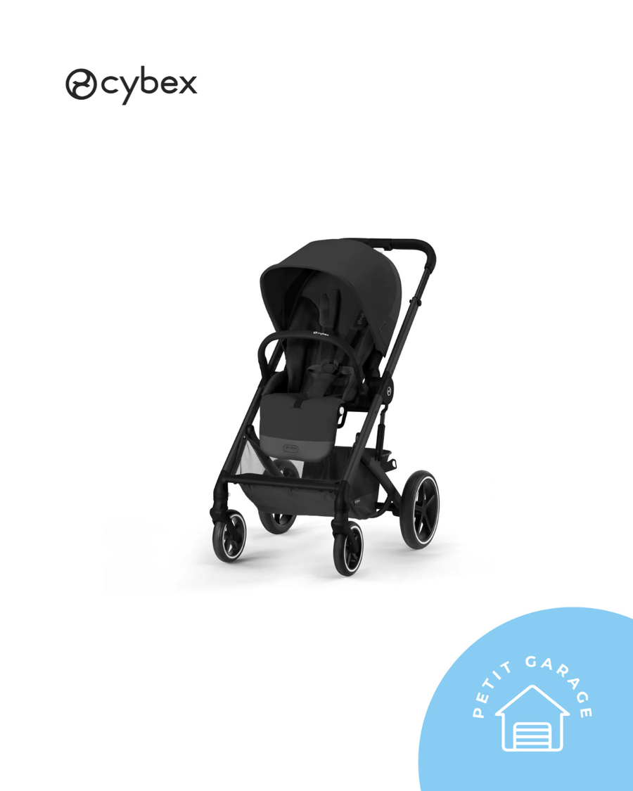 Coche de paseo modelo Balios S Lux One Pull Harness color negro. Marca Cybex (#PG5839)