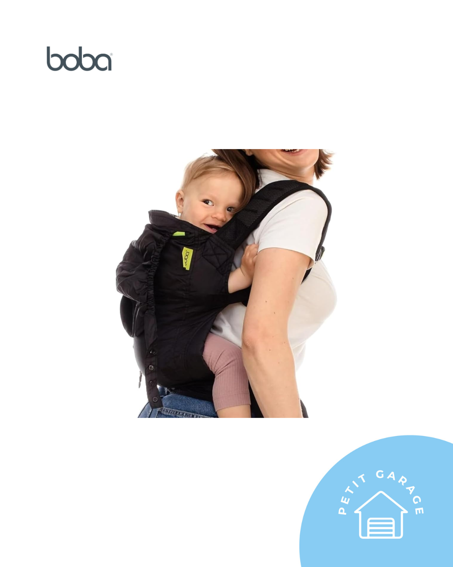 Mochila de porteo modelo Boba Air color negro. Marca Boba (#PG5887)