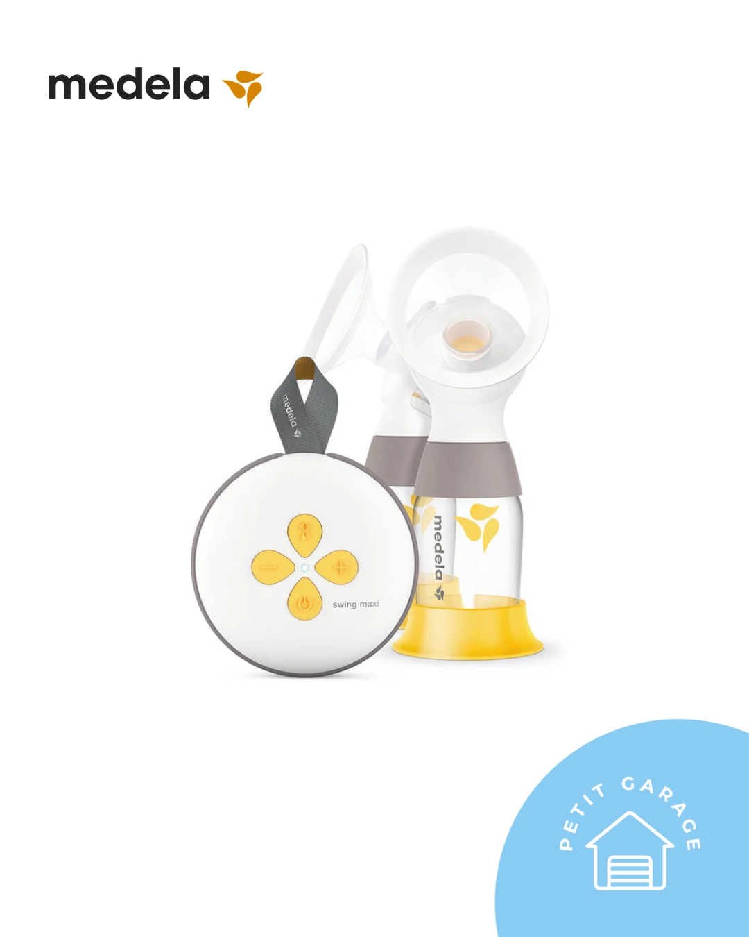 Extractor de leche eléctrico doble Swing Maxi. Marca Medela (#PG5674)