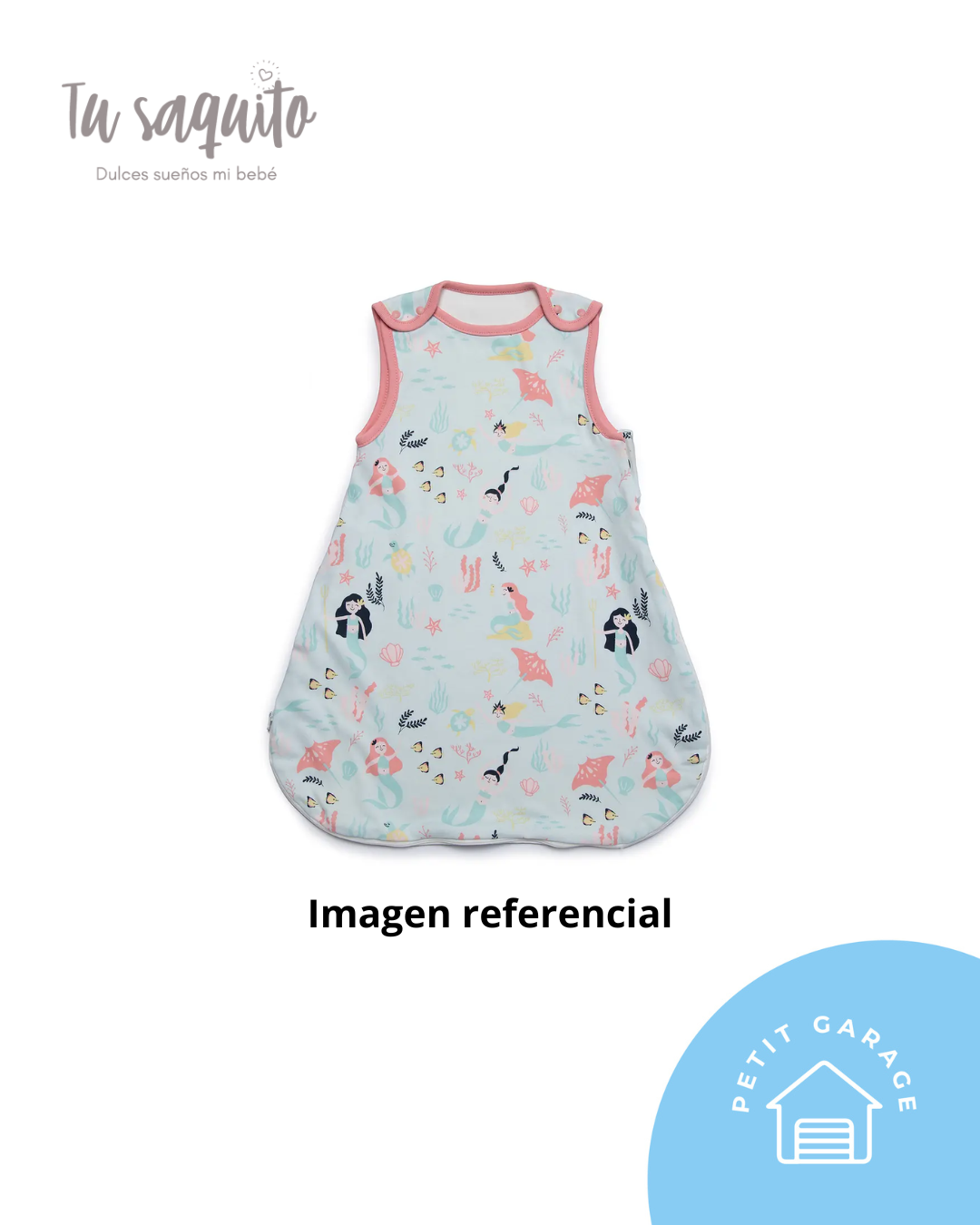 Saquito de dormir, modelo gota, TOG 1.0. Marca Tu Saquito (#PG5565)