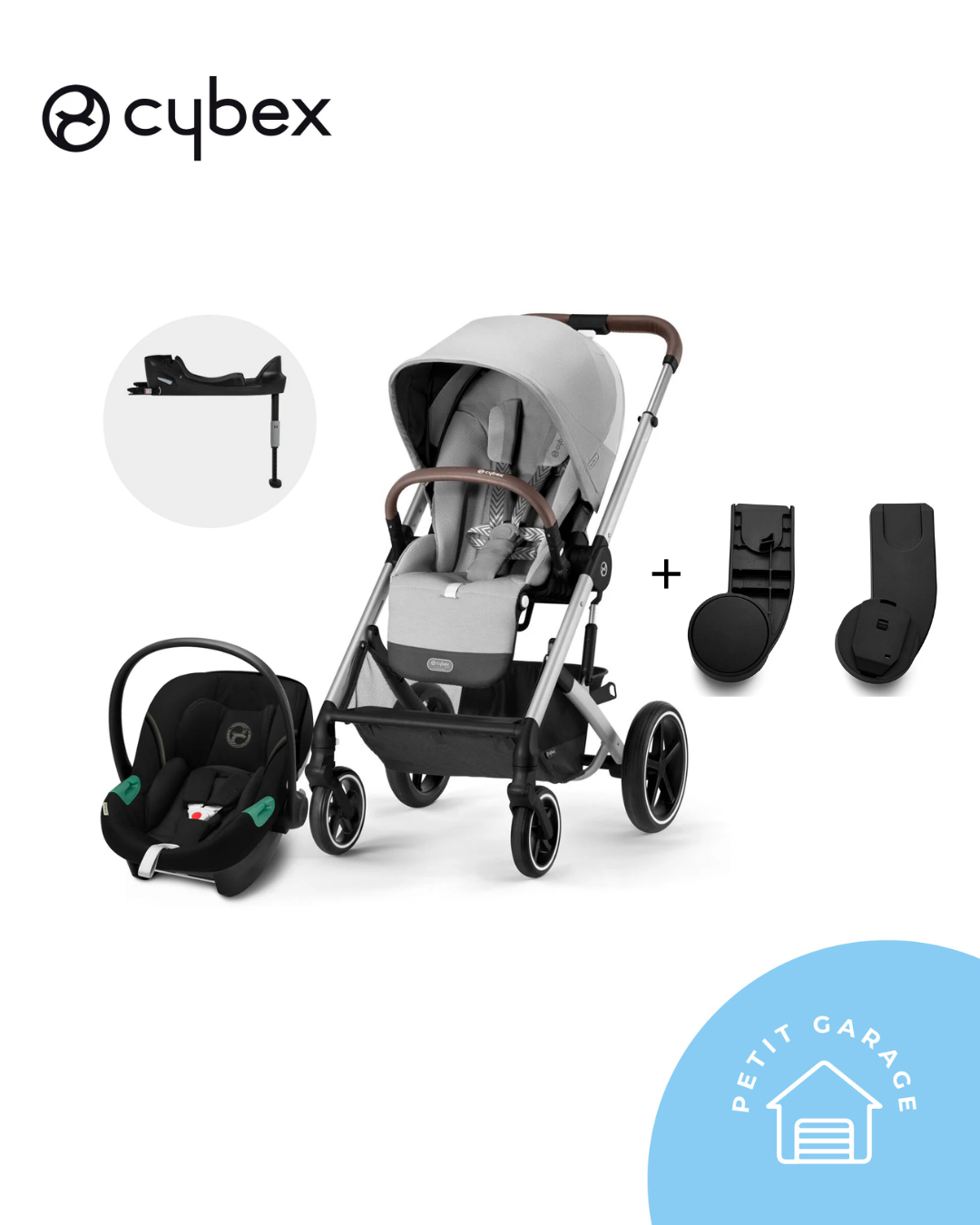 Travel system Balios S Lux Lava Grey. Marca Cybex (#PG5770)