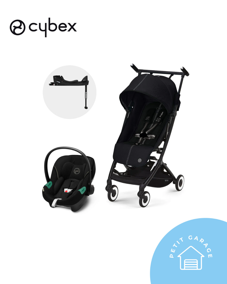 Coche Travel System Libelle, modelo negro. Marca Cybex (#PG5714)
