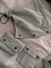 (#PG4497) Mochila ergonómica modelo Moss. Marca Neko Slings
