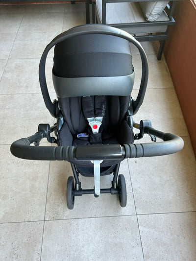 Coche Eezy Twist + silla nido huevito modelo Cloud Z-i Size. Marca Cybex (#PG5595)
