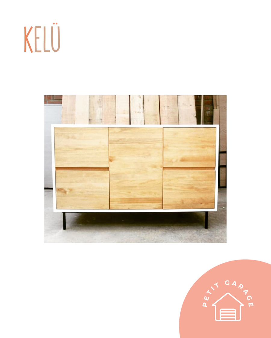 Cómoda mudador. Marca Kelu (#PG5616)