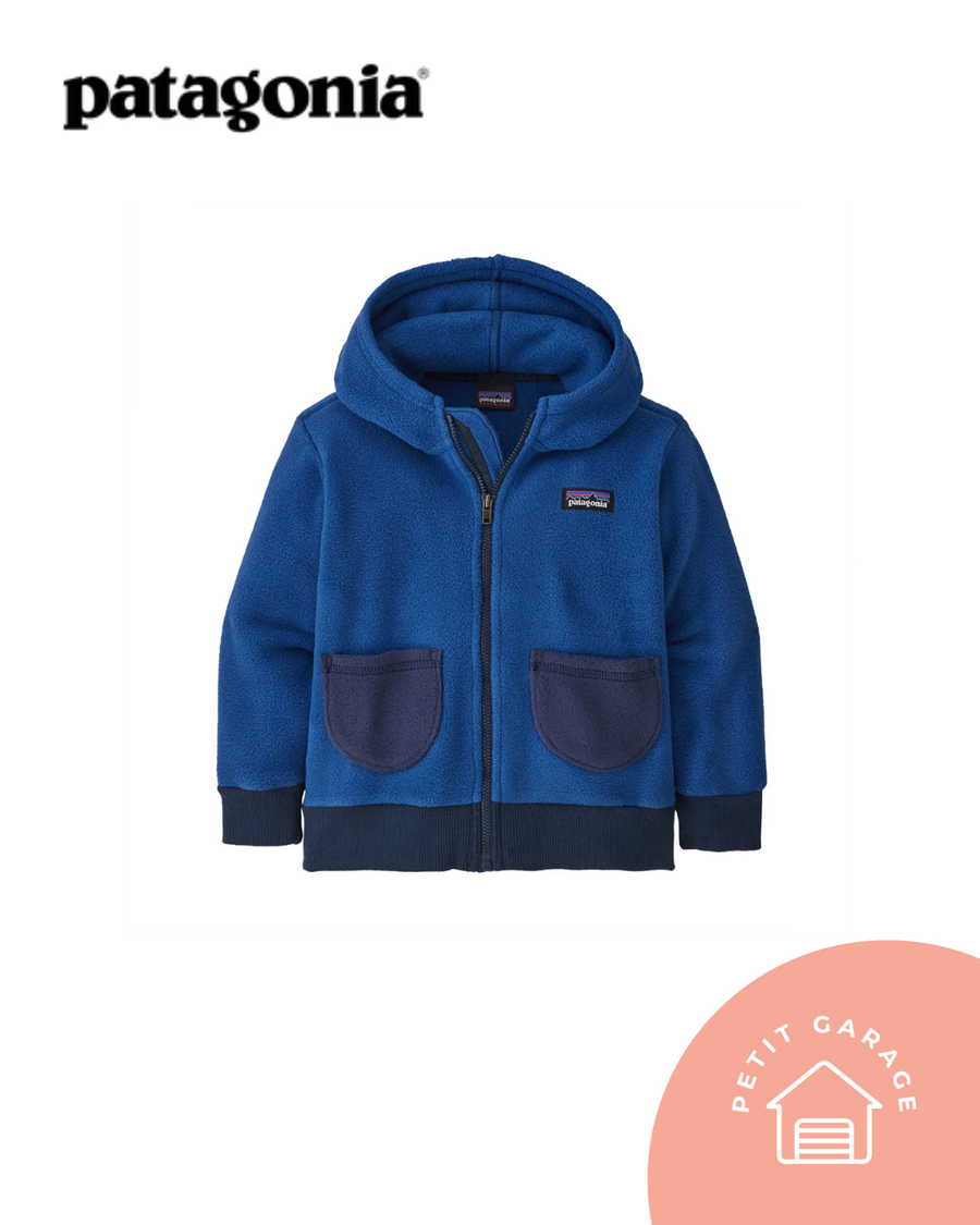 Polar azul con gorro. Marca Patagonia (#PG5780)