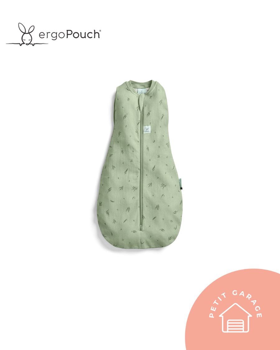 Saquito Cocoon Swaddle Bag, talla 6-12 meses, color verde. Marca ErgoPouch (#PG5675)