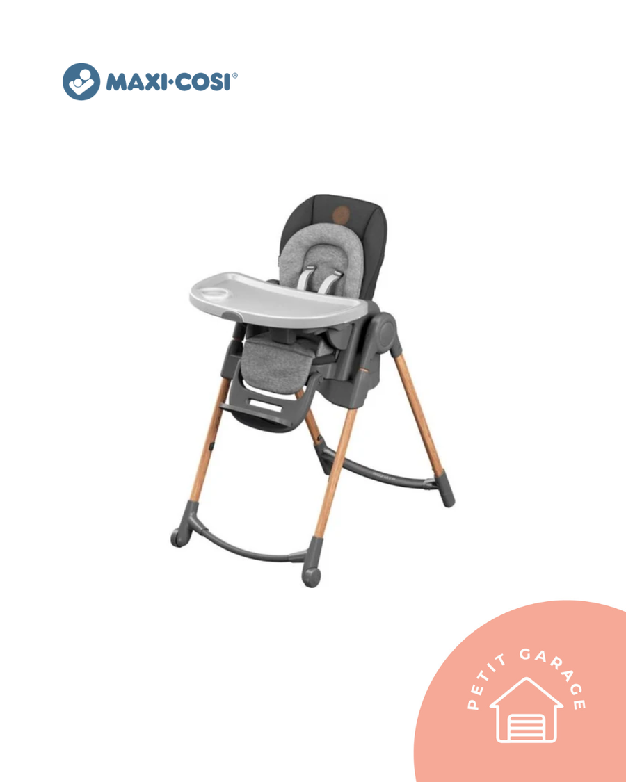 Silla de comer modelo Minla Essential color grafito. Marca Maxi Cosi (#PG5844)