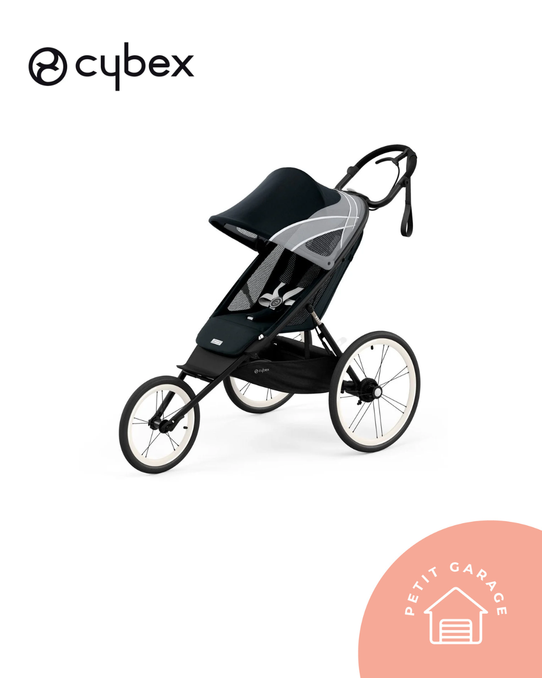 Coche Jogger Avi negro. Marca Cybex (#PG5749)