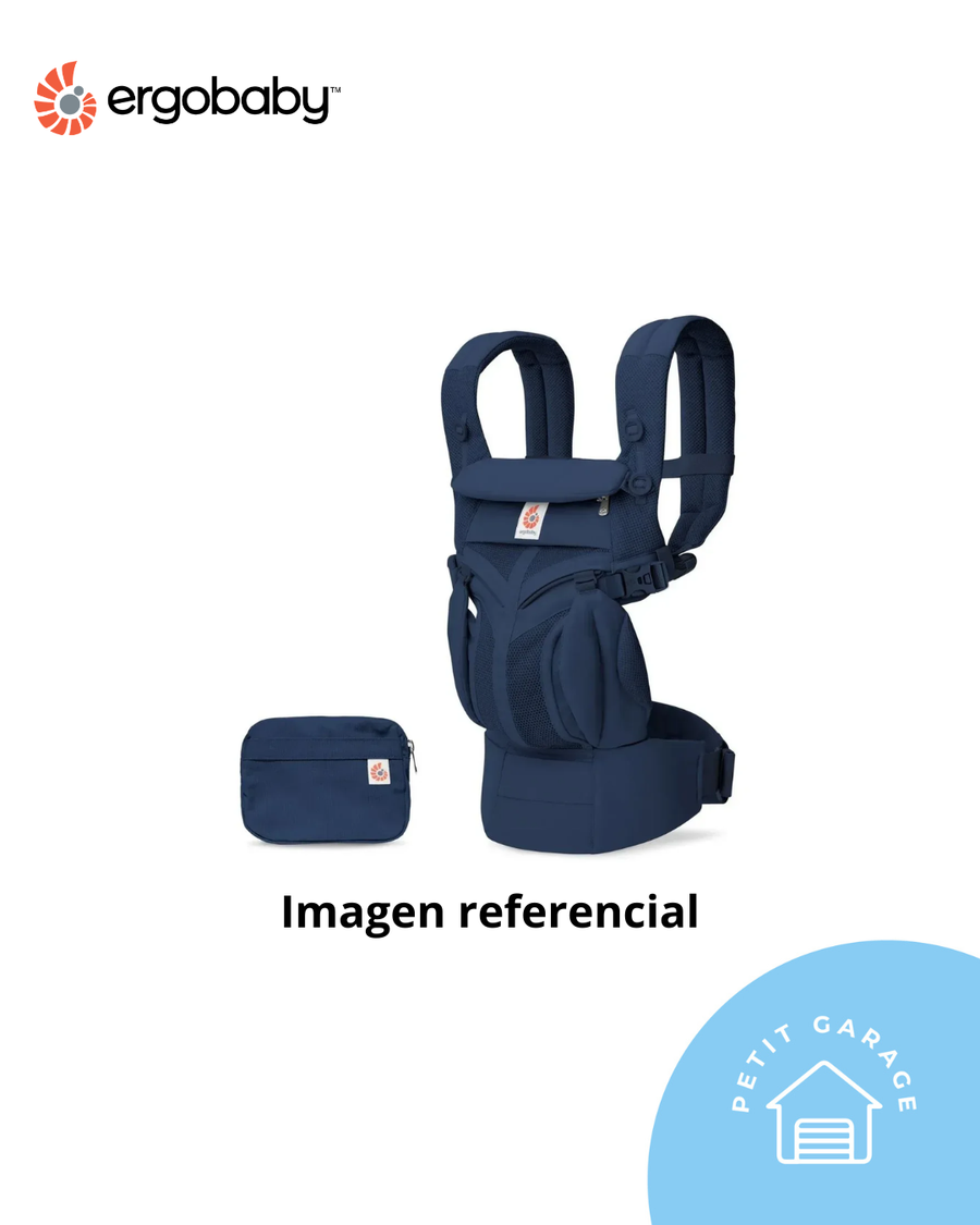 Mochila de porteo, modelo Omni mesh azul. Marca Ergobaby (#PG5641)