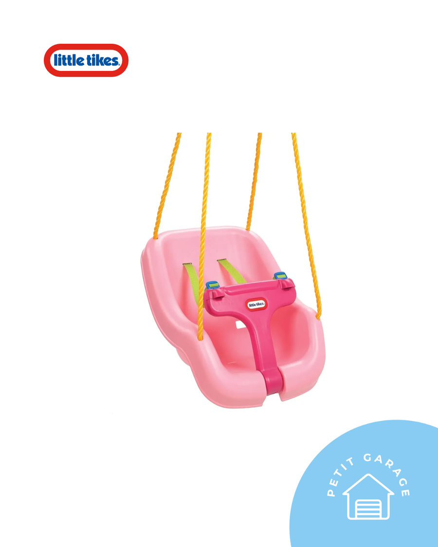 Columpio 2 en 1 color rosado. Marca Little Tikes (#PG5913)