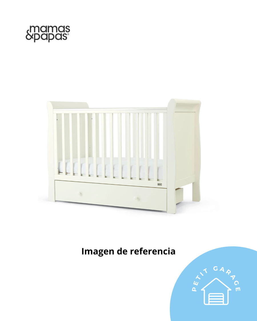 Cuna madera color blanco. Marca Mamas &amp; Papas (#PG5845)