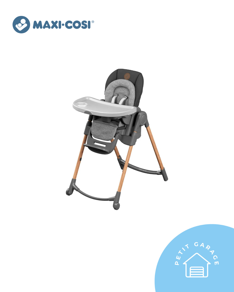 Silla de comer, modelo Minla, color gris. Marca Maxi Cosi (#PG5527)
