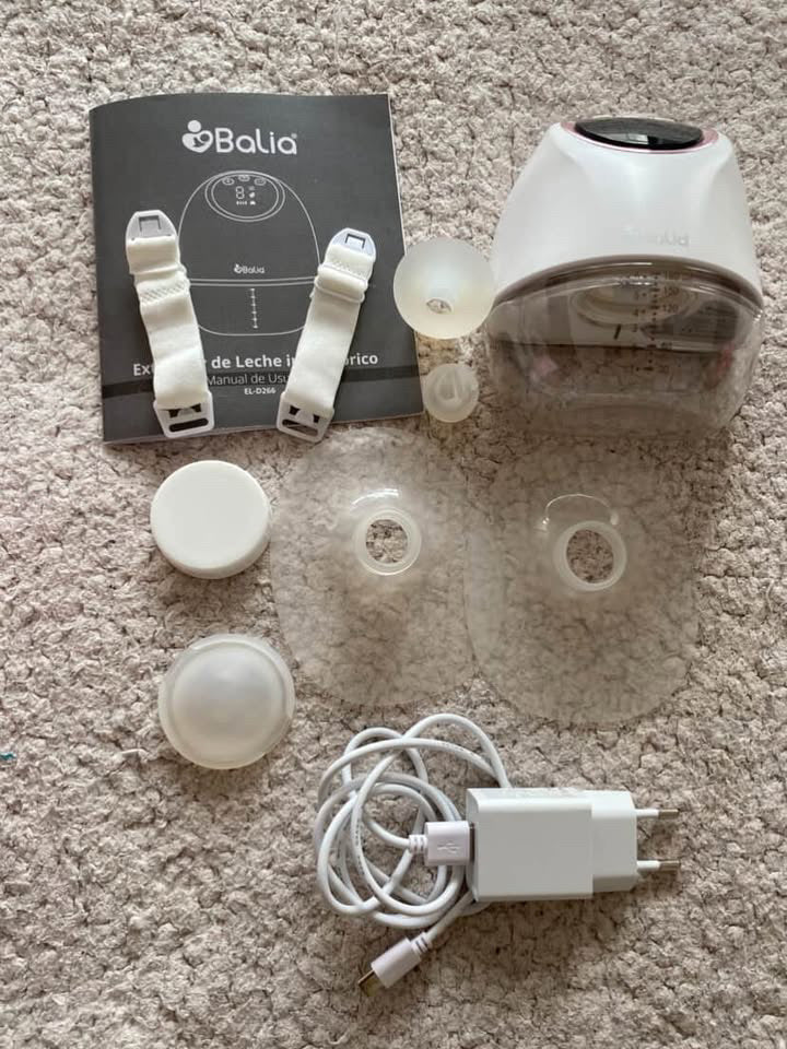 (#PG4910) Extractor de leche eléctrico simple. Marca Balia