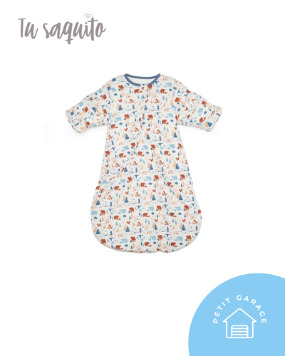 Saco de dormir TOG 3.5 Kulko Nieve, talla 0-6 meses. Marca Tu Saquito (#PG5752)