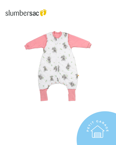 Saco de dormir Koala rosado 6-12 meses TOG 3.5. Marca Slumbersac