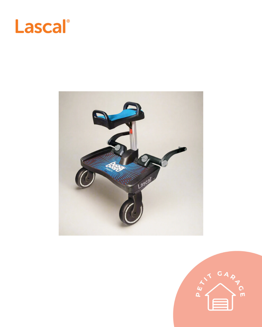 Patineta hermano mayor para coche, universal, modelo Buddy Board Maxi +, color azul. Marca Lascal (#PG5530)