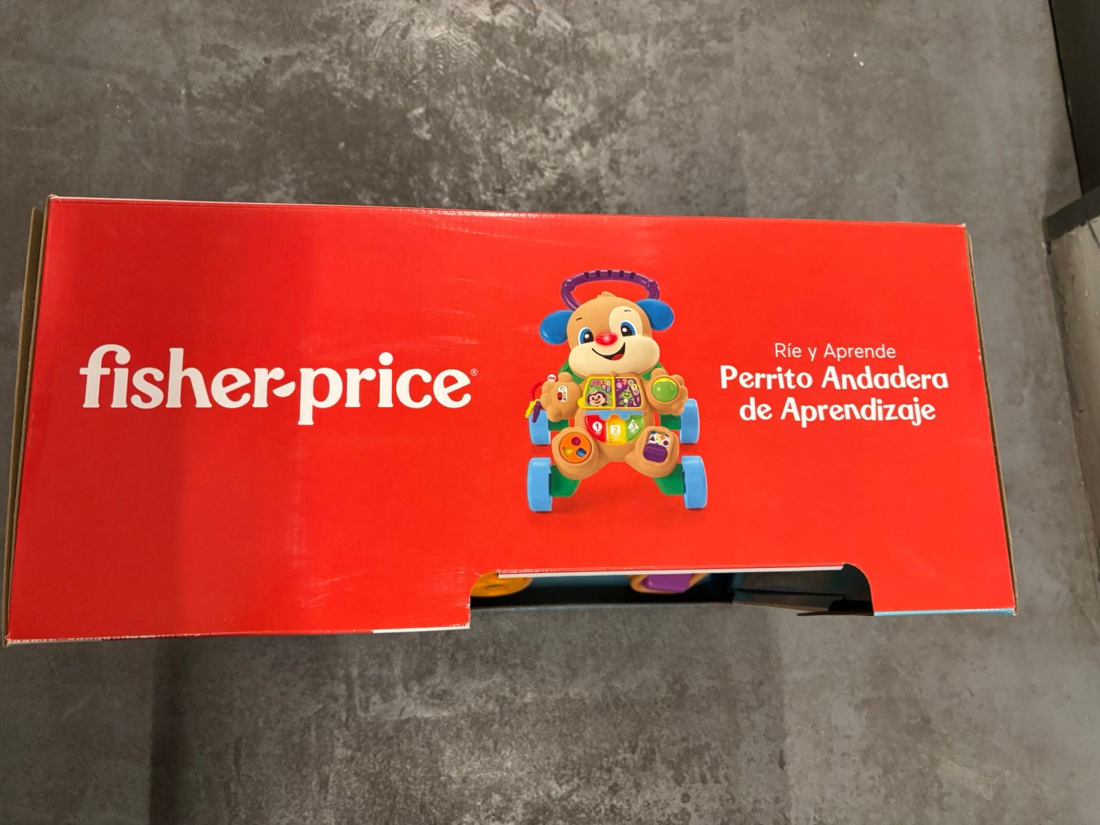 (#PG5299) Andador modelo perrito. Marca Fisher Price